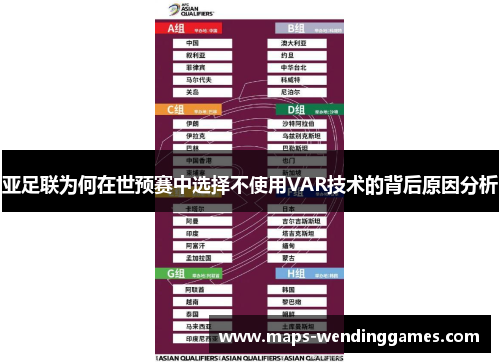 亚足联为何在世预赛中选择不使用VAR技术的背后原因分析